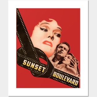 Sunset Blvd Movie Poster Posters and Art